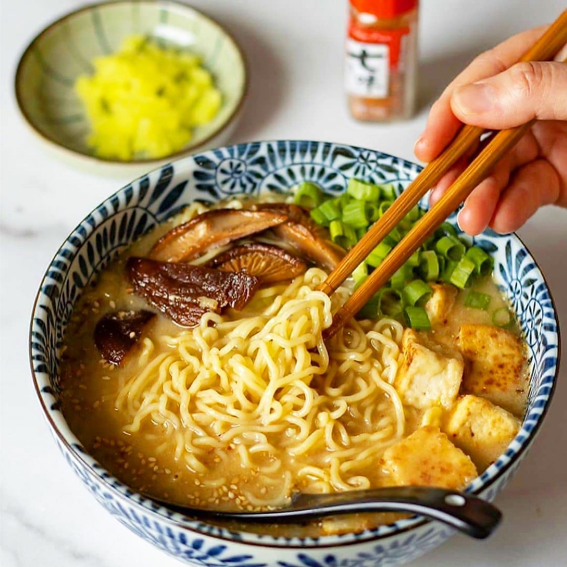 Vegan Creamy Miso Ramen