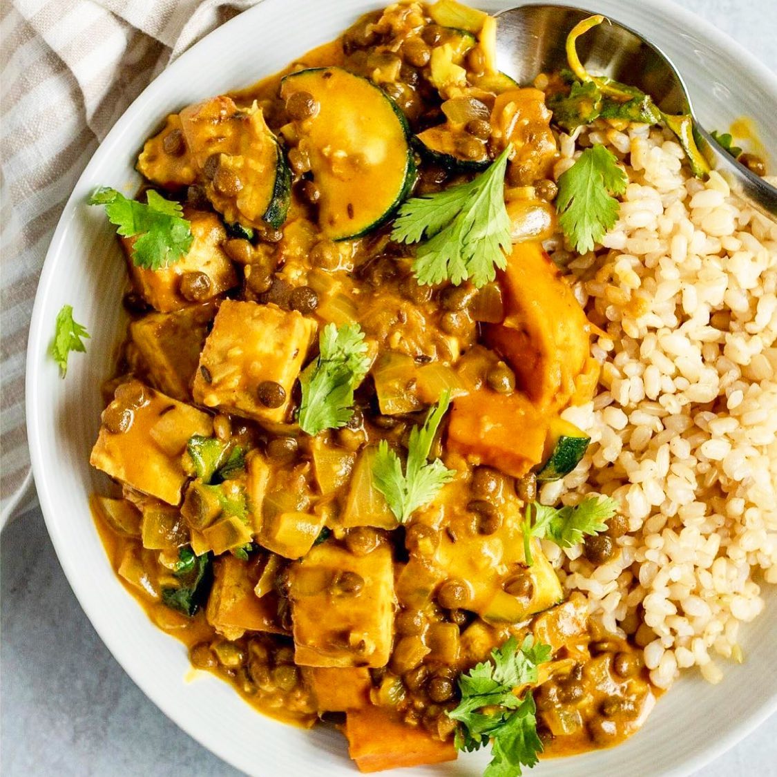 Garlic Ginger Tofu Stew