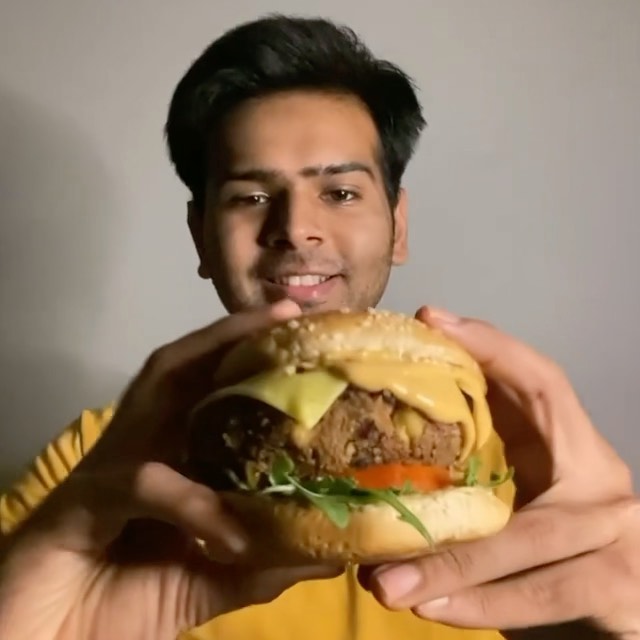Bean and Tofu Veggie Burger