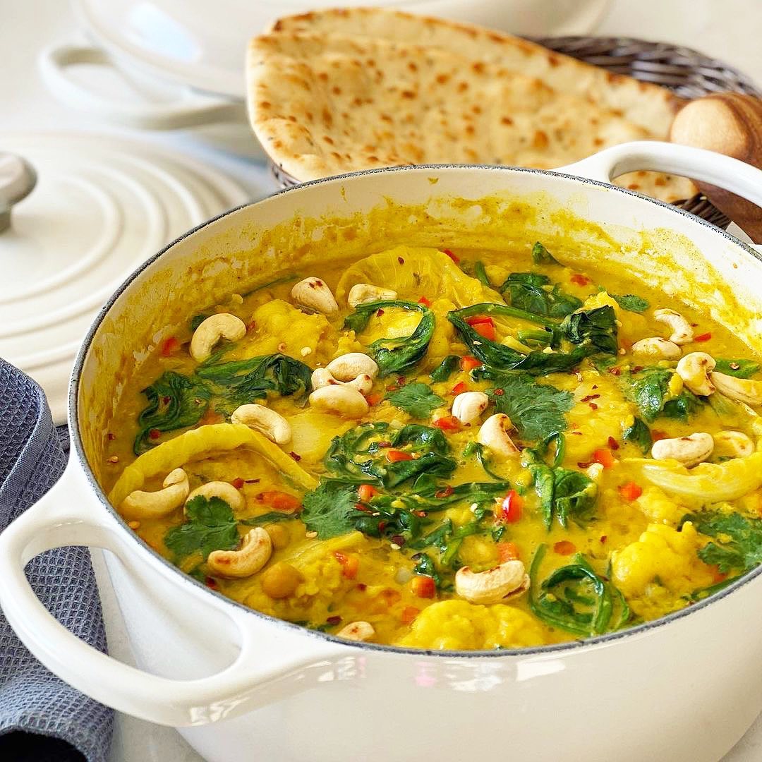 Vegan Coconut Curry Soup