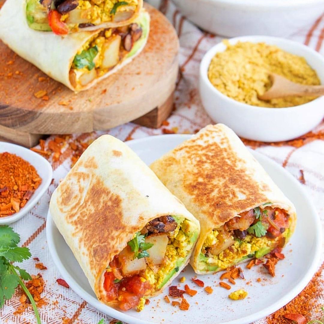 Vegan Breakfast Burritos