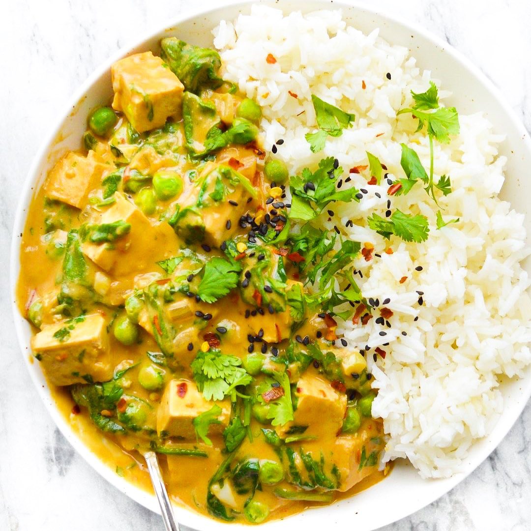Peanut Butter Tofu Stir-Fry