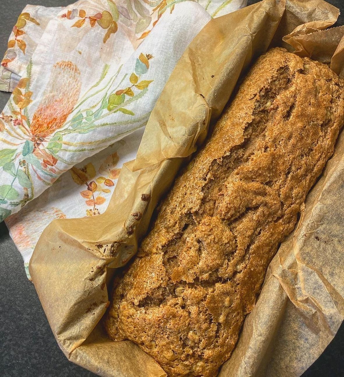 Vegan Juicy Banana Bread