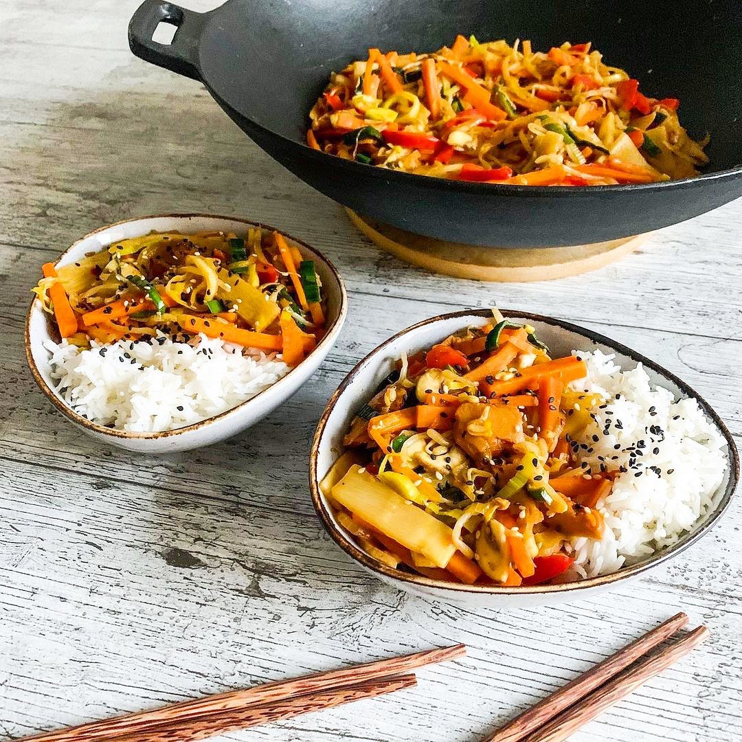 Vegan Chop Suey Stir-Fry