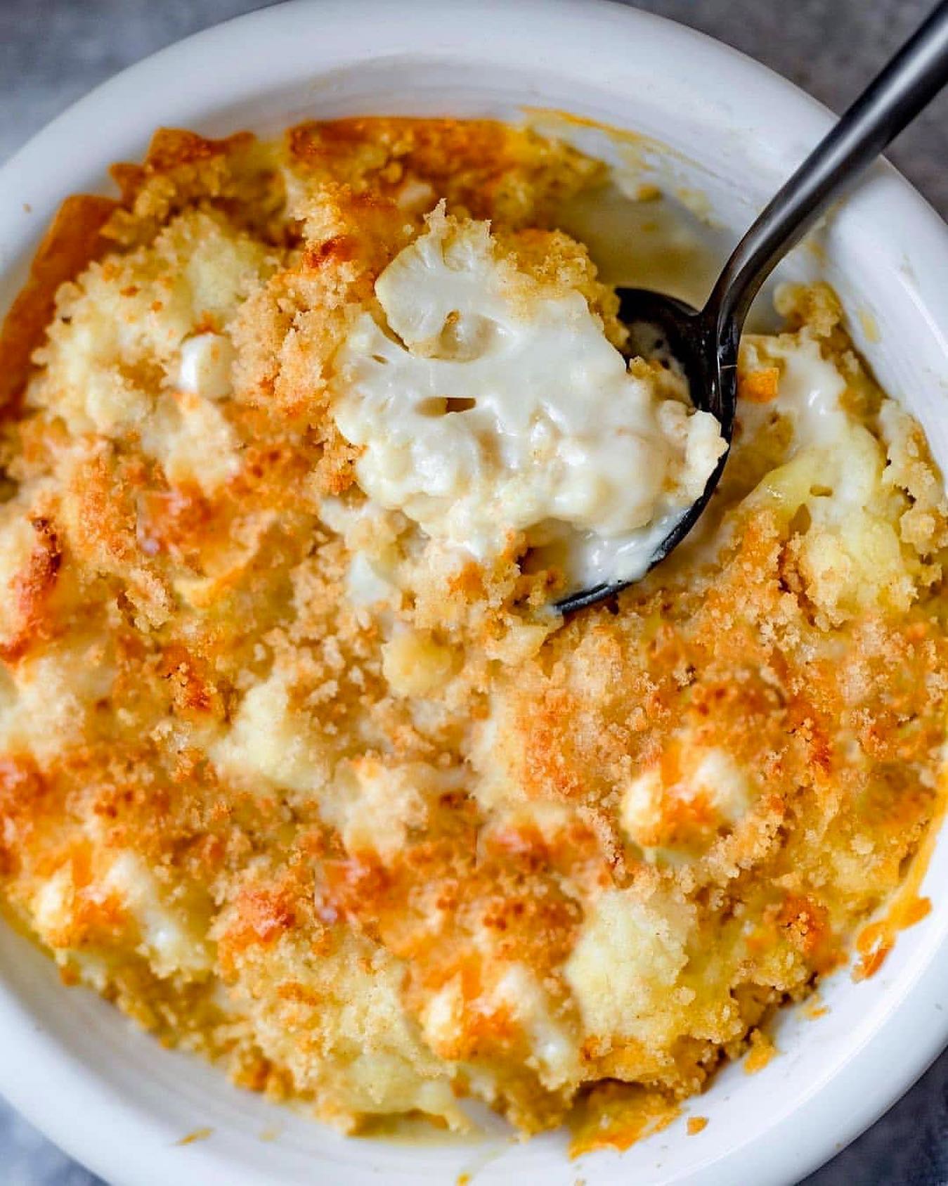 Vegan Cauliflower Gratin Bowl