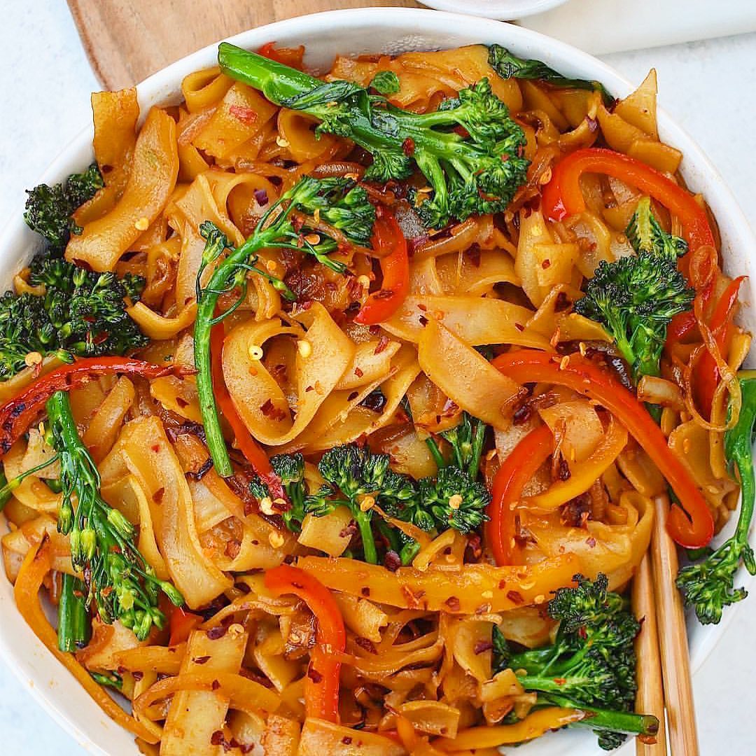Vegan Pad See Ew Noodles