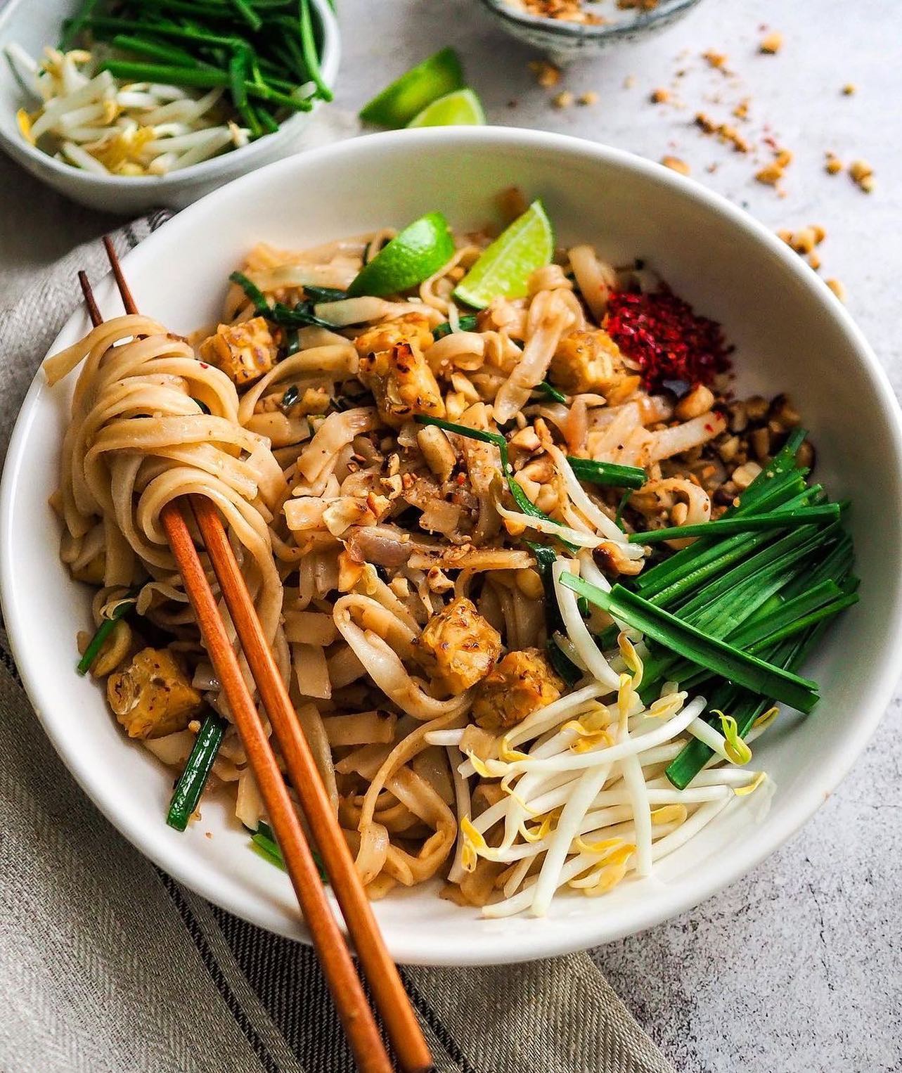 Vegan Pad Thai Stir-Fry