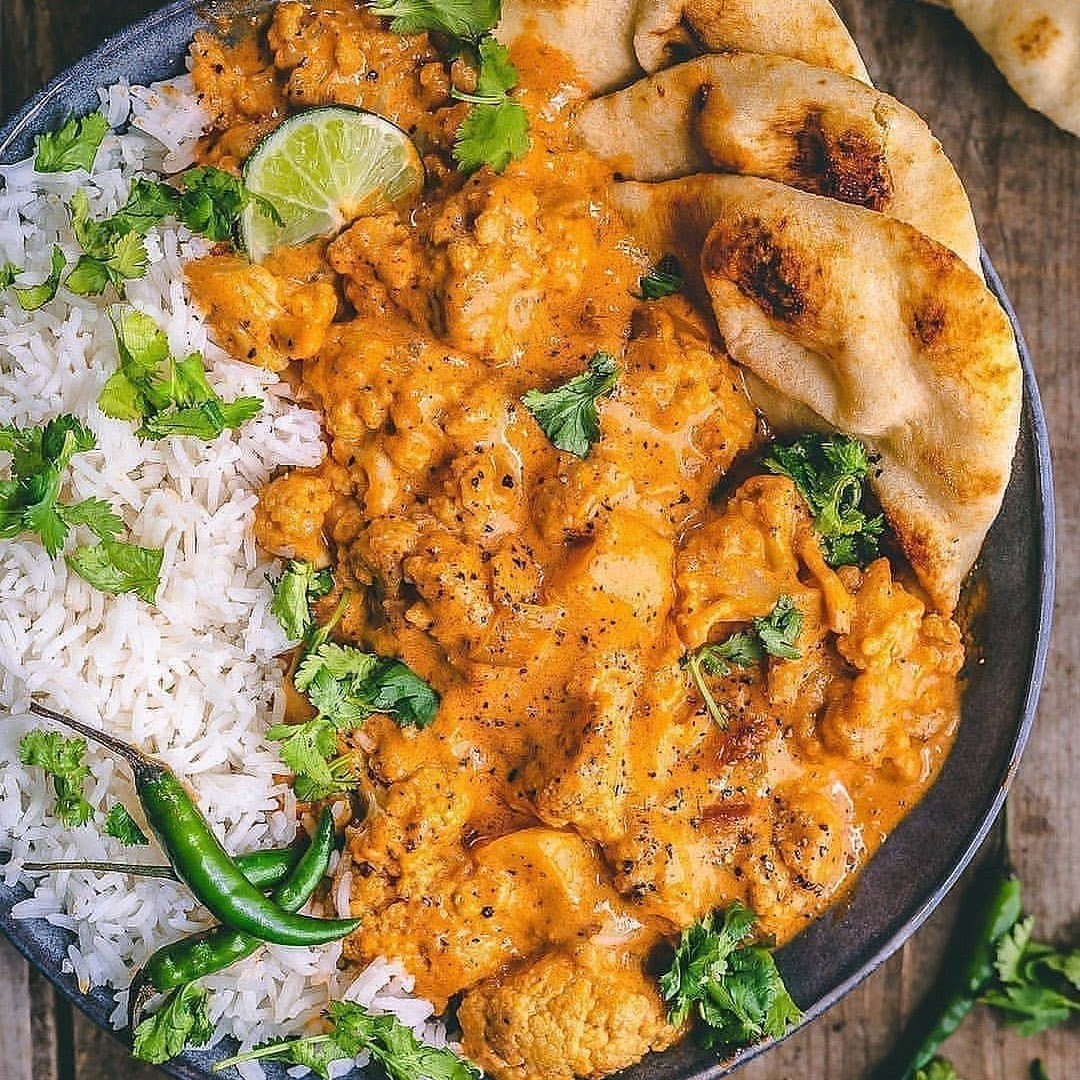 Vegan Butter Cauliflower Curry