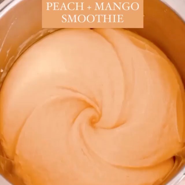 Vegan Peachy Mango Smoothie