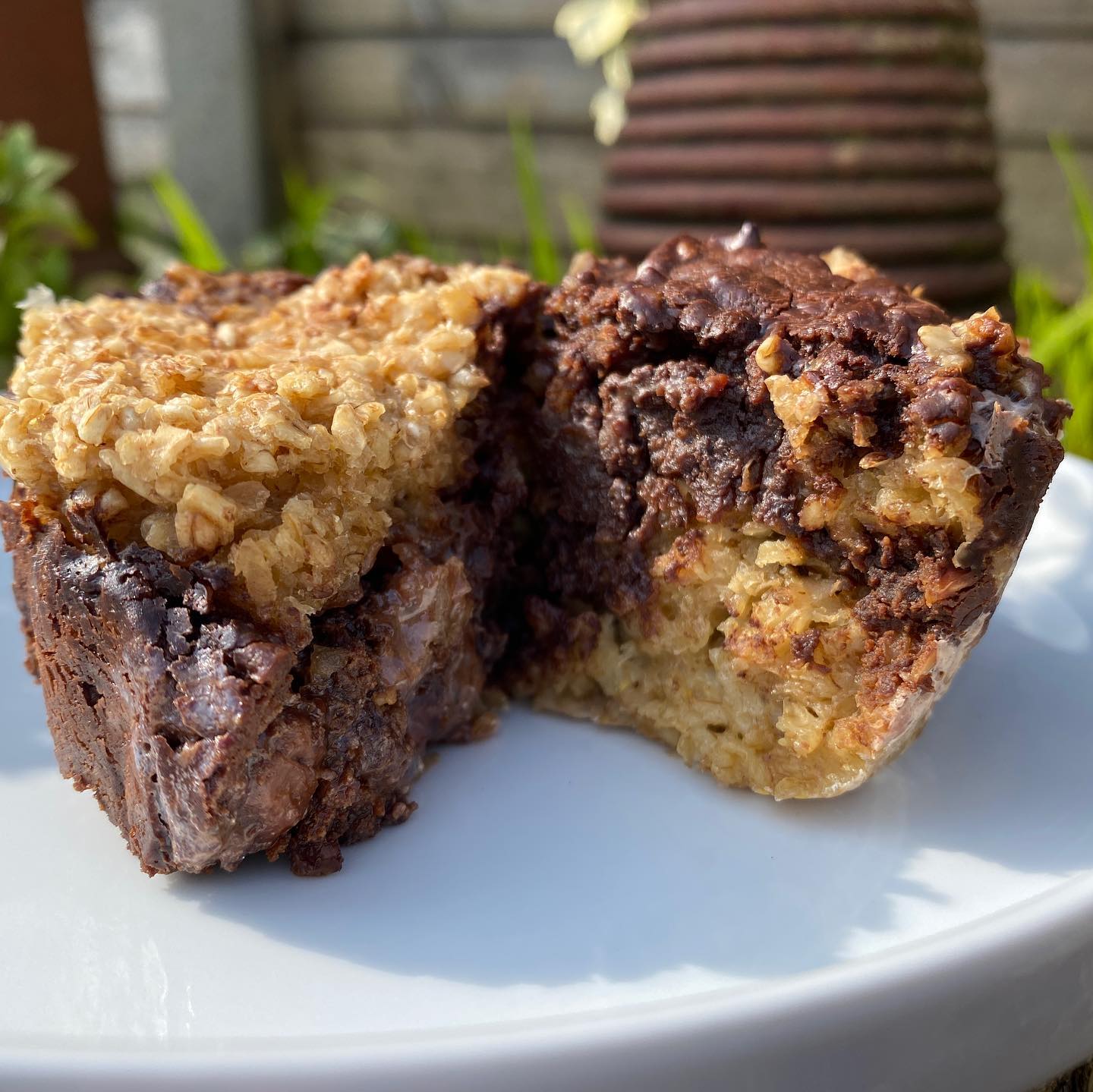 Easter Chocolate Baked Oats