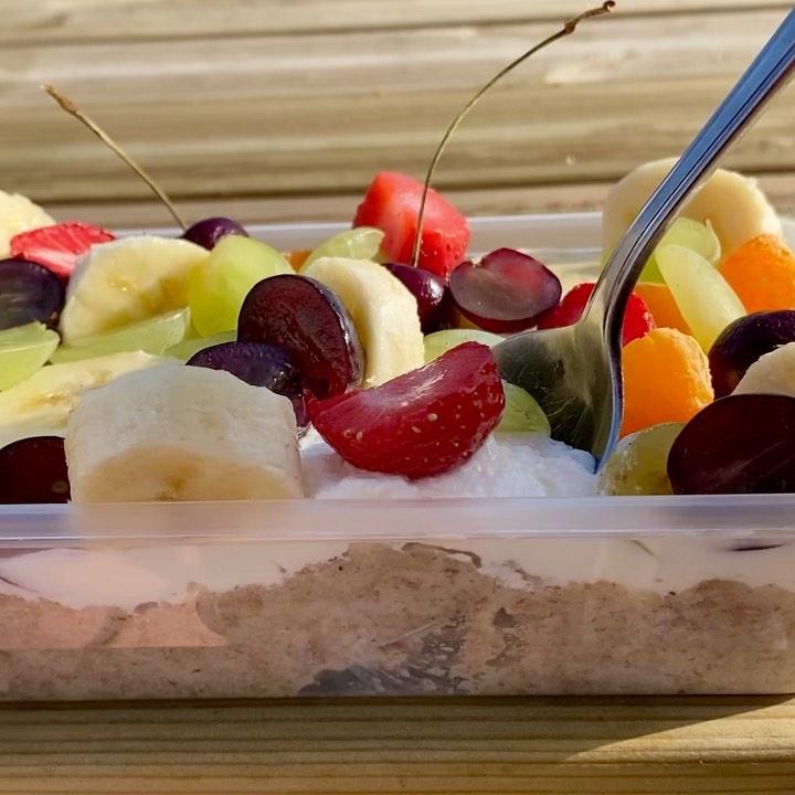 Quick and Easy Fruit Salad Weetabix Cheesecake