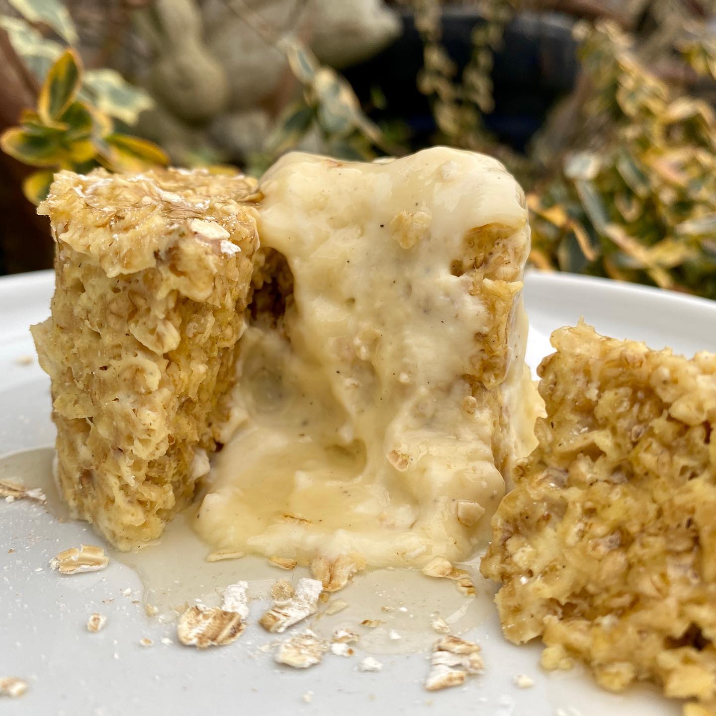 Quick Vanilla Baked Oats