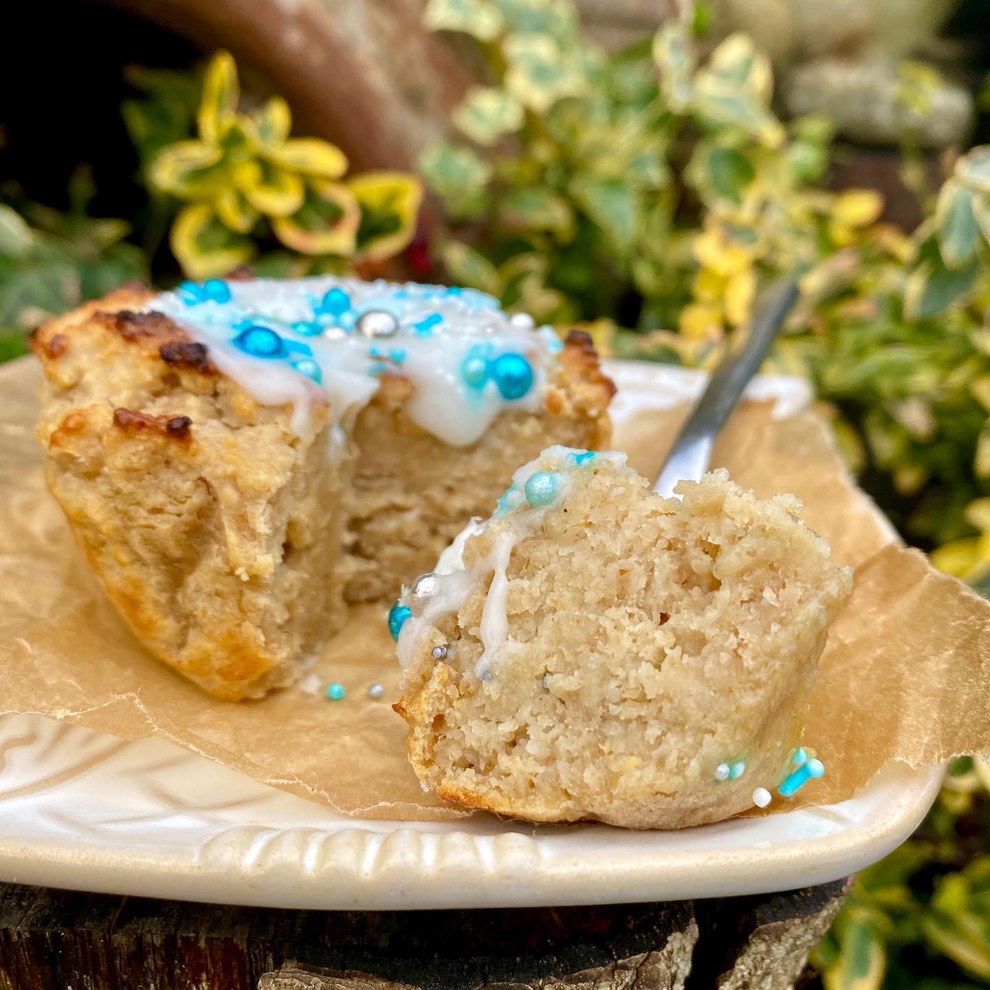 Baked Sugar Cookie Oatmeal Delight