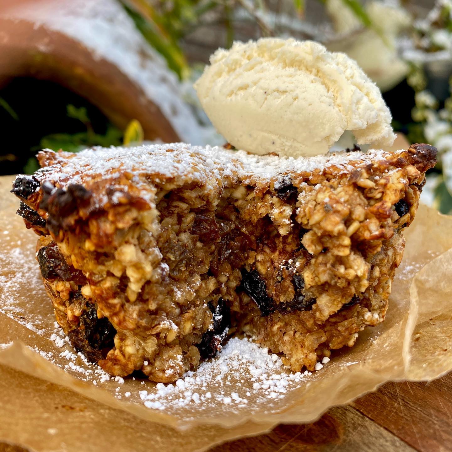 Mince Pie Baked Oats