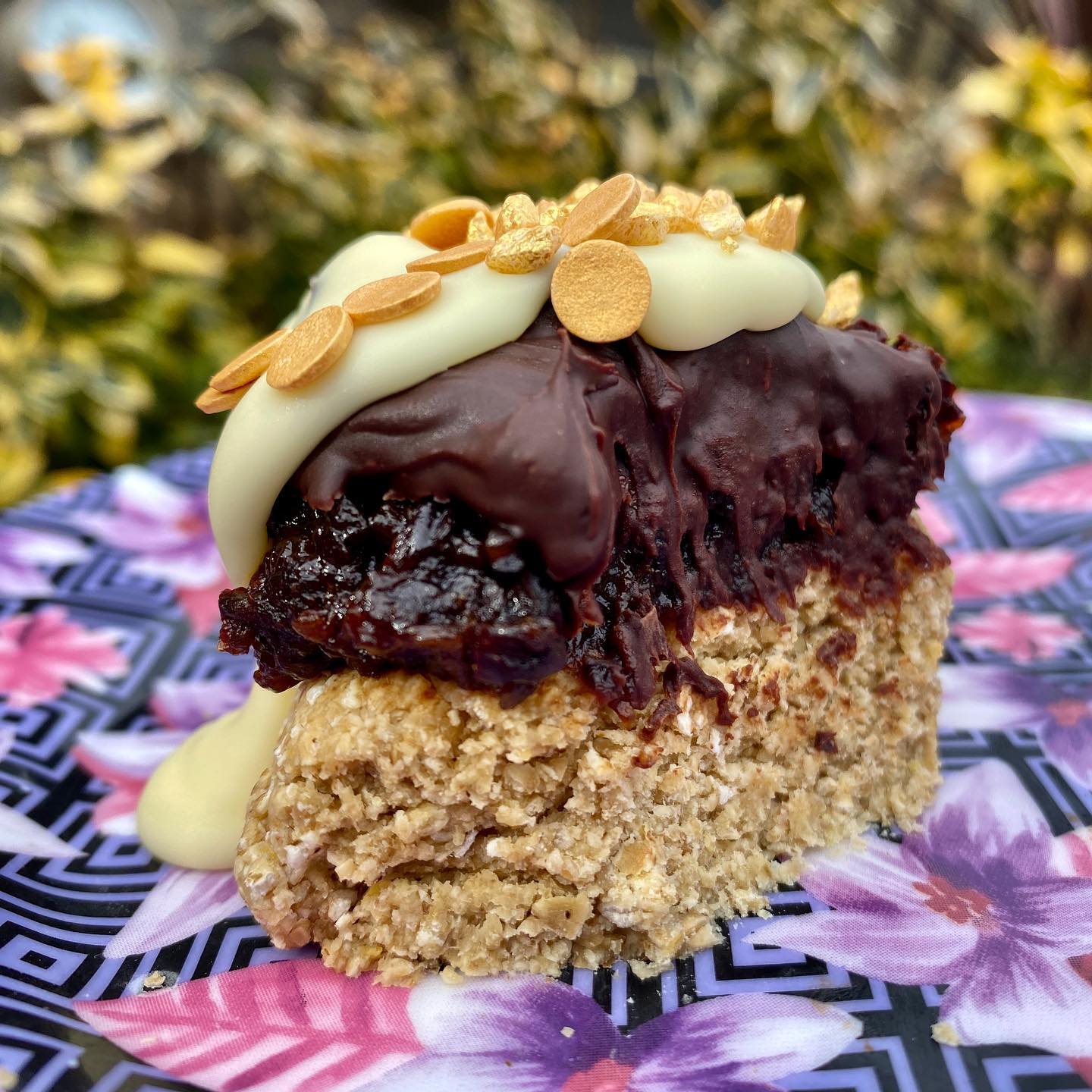 Healthy Single-Serve Millionaire's Shortbread