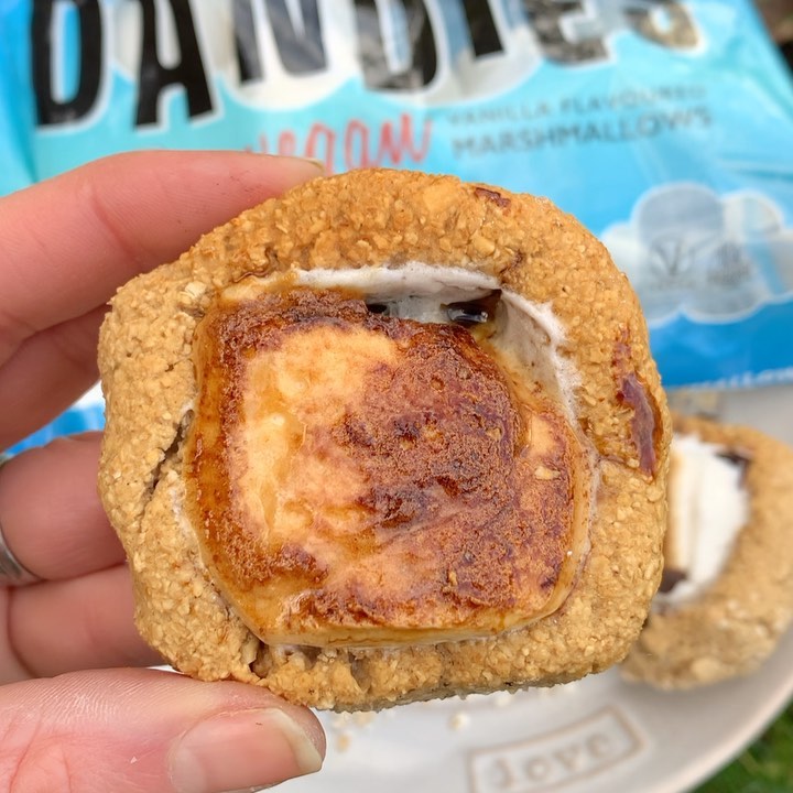 S'mores Baked Oats Cookies