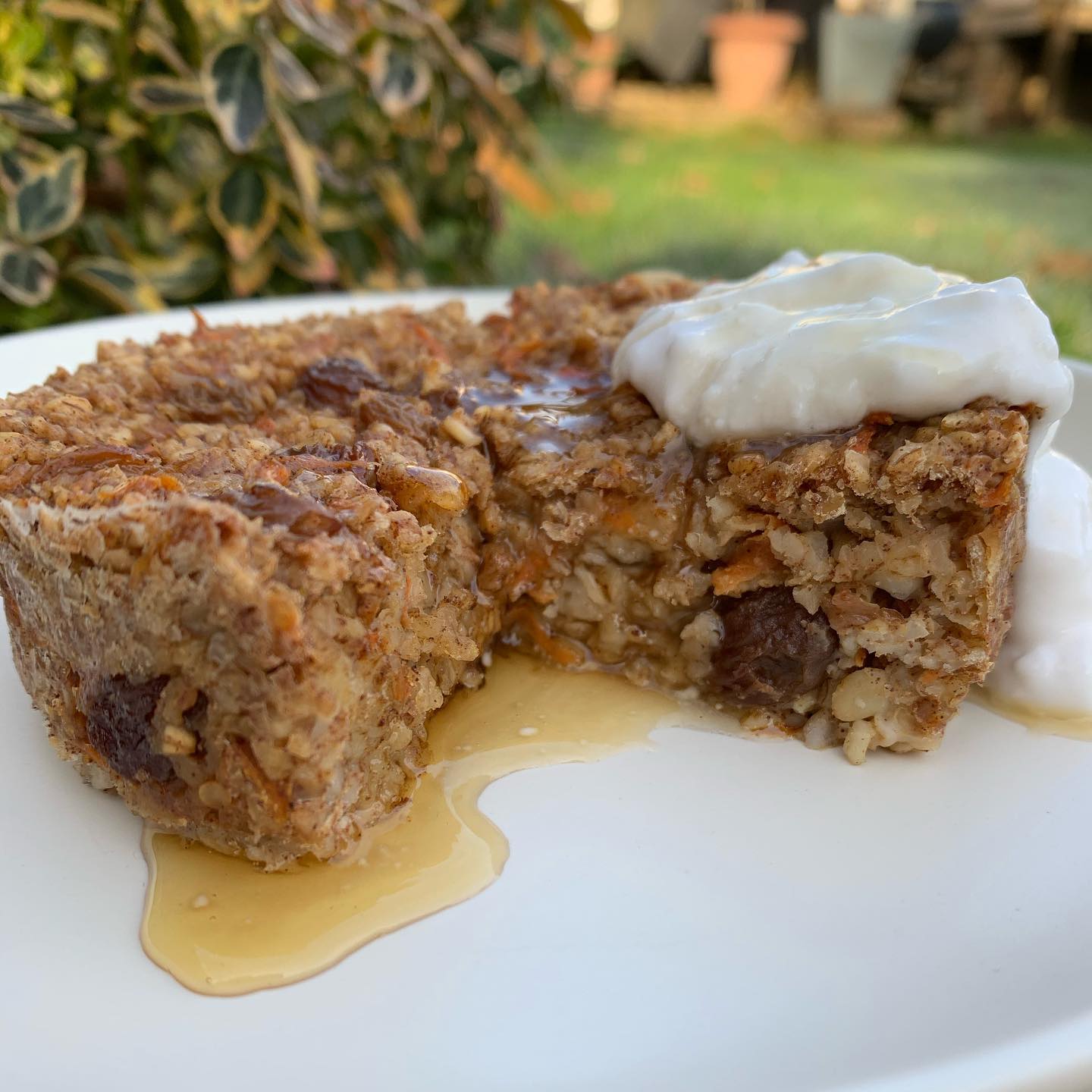 Carrot Cake Baked Oats