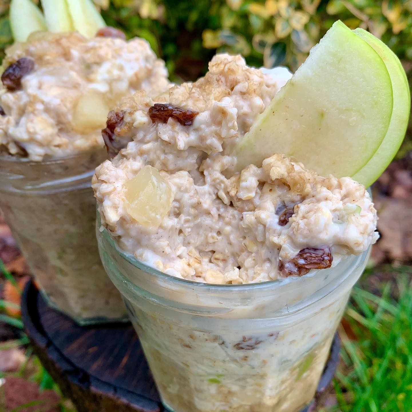 Apple Pie Overnight Oats