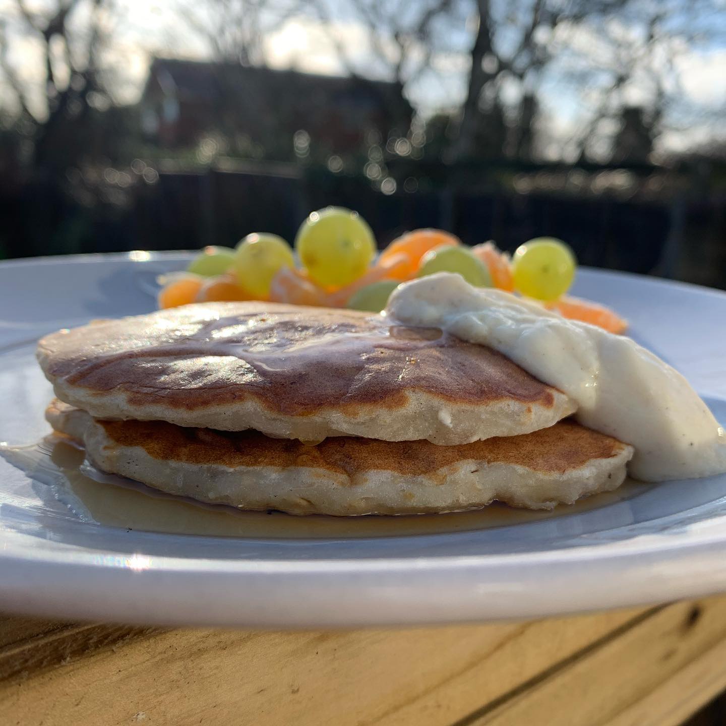 Easy Healthy Vegan Banana Pancakes