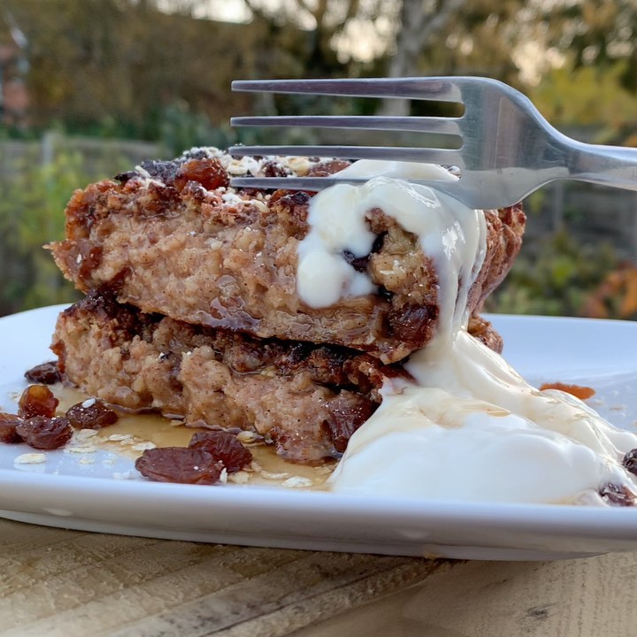 Mince Pie Baked Oats