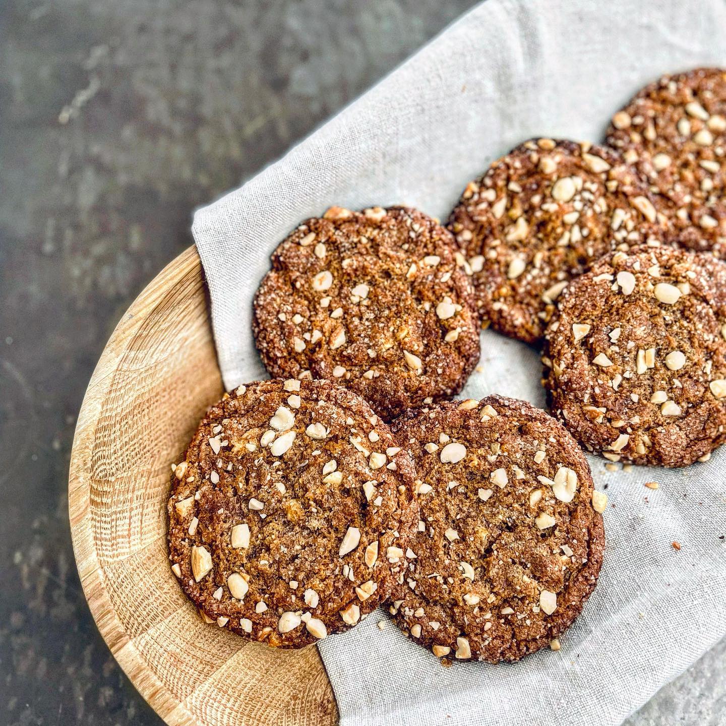 Peanut Butter and Banana Cookies