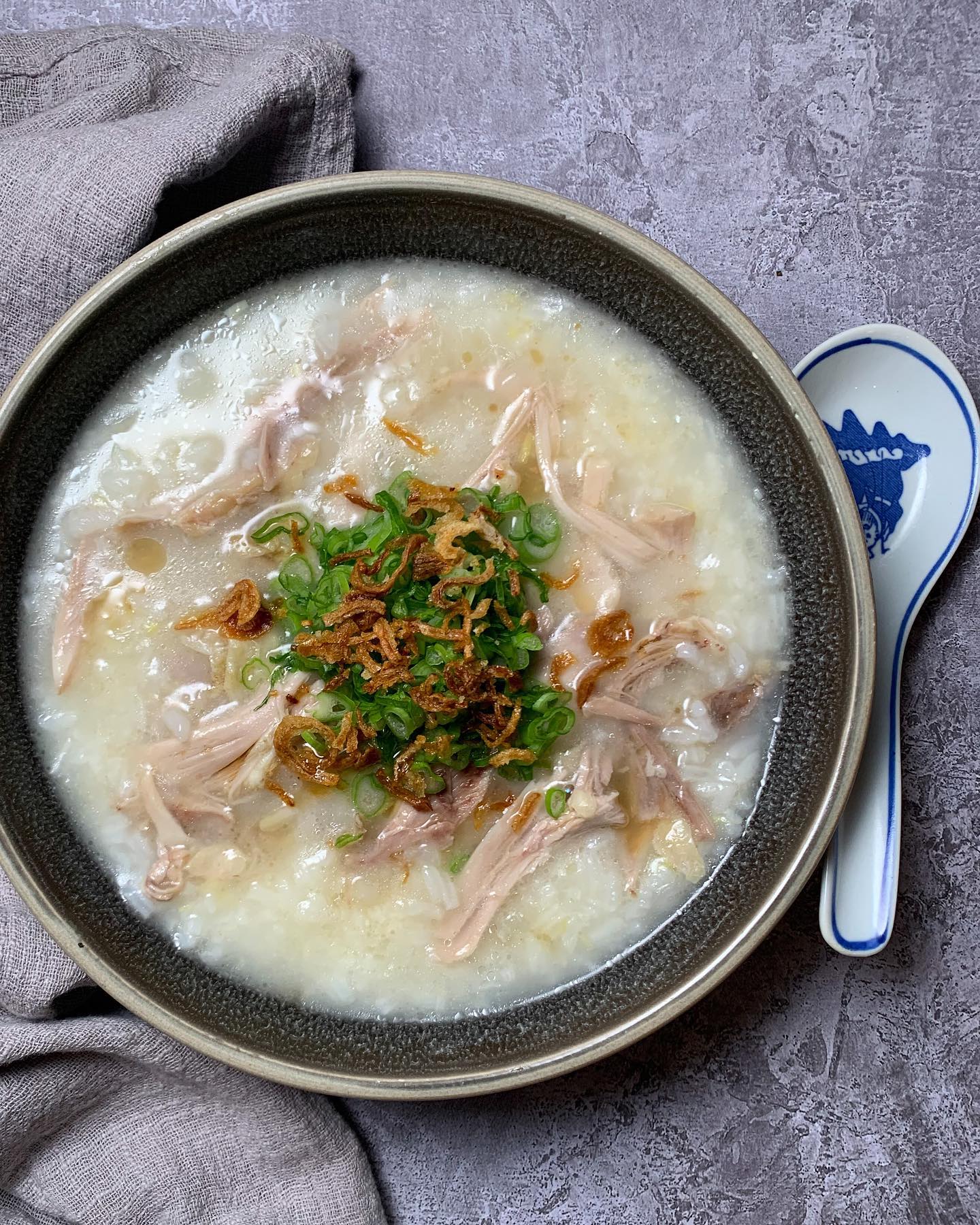 Filipino Chicken Rice Congee