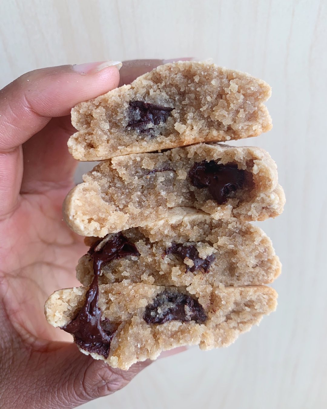 Vegan Cookie Dough Stuffed Cookies