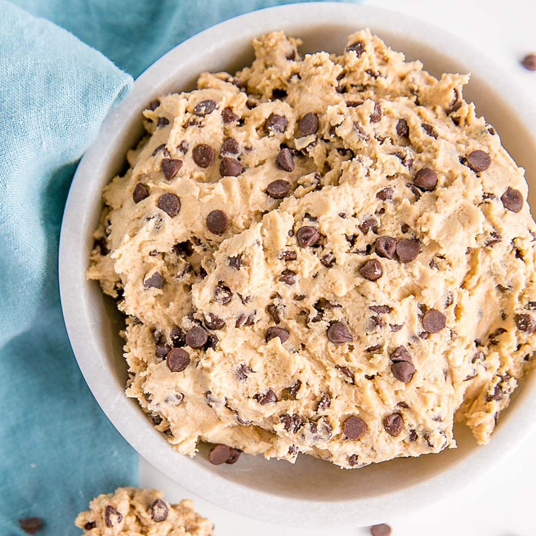 No-Bake Vegan Gluten-Free Chickpea Cookie Dough