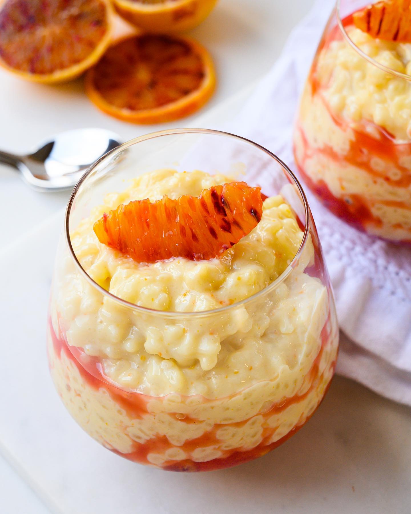 Vegan Orange Rice Pudding
