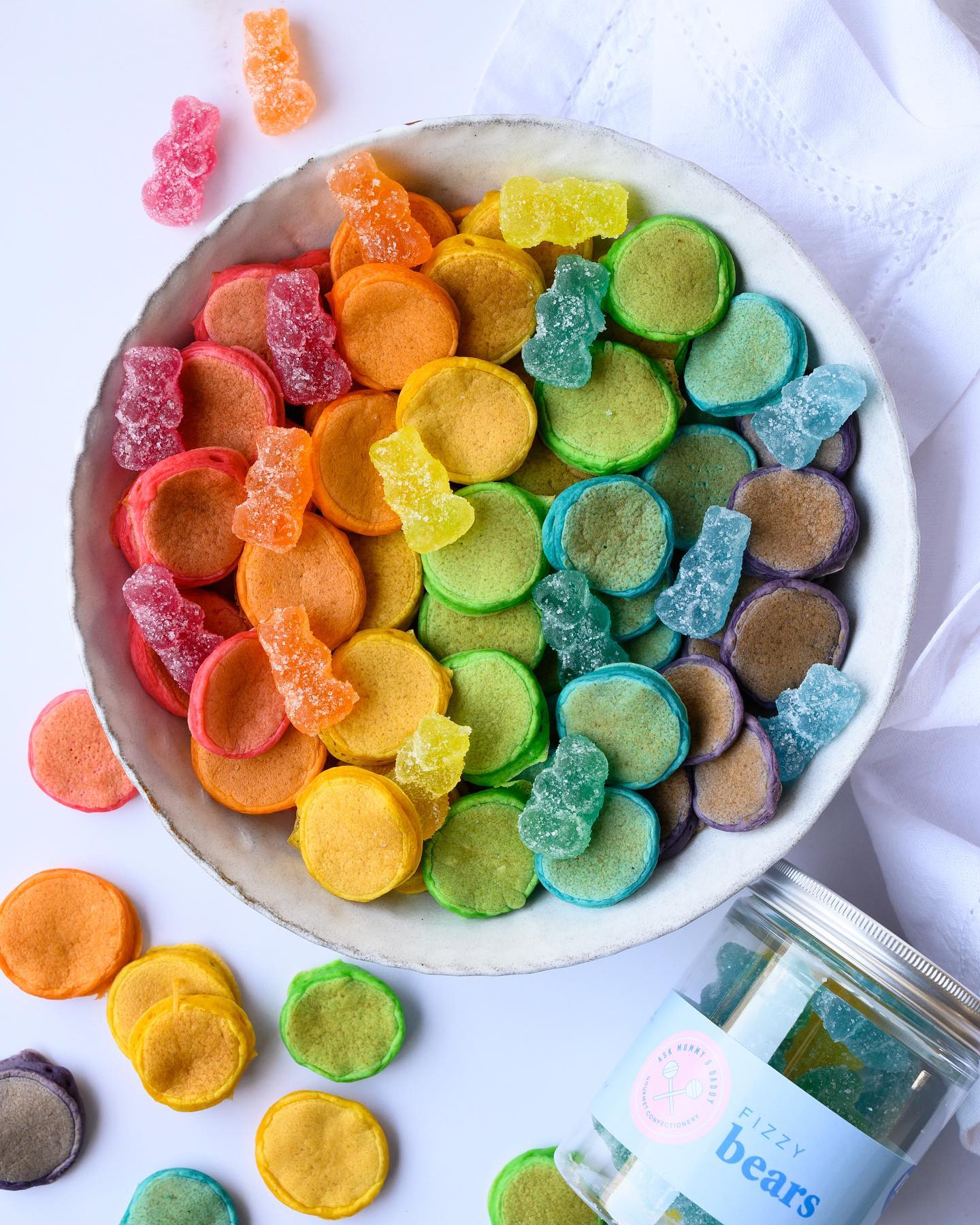 Rainbow Pancake Cereal