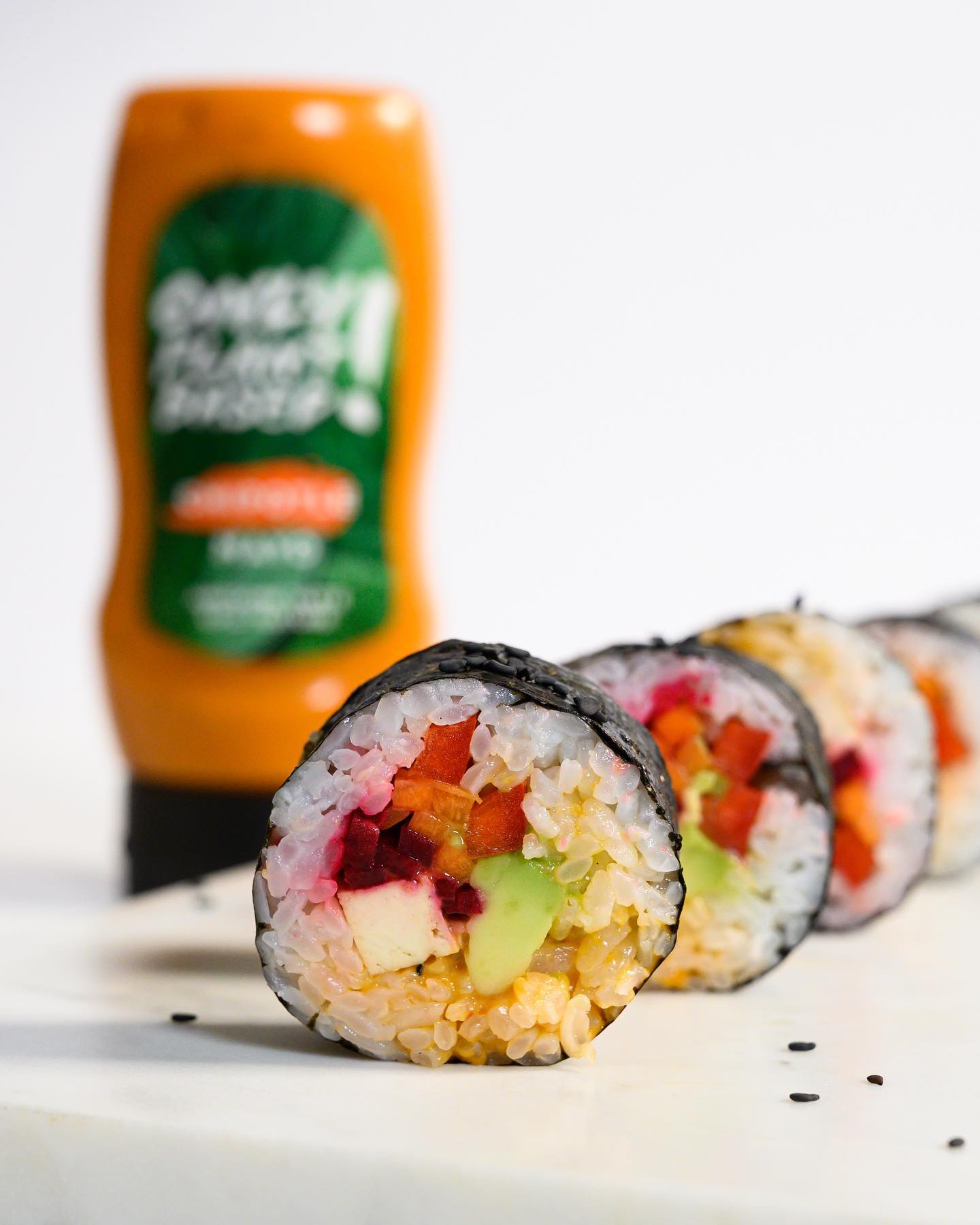 Vegan Chipotle Mayo Sushi Rolls