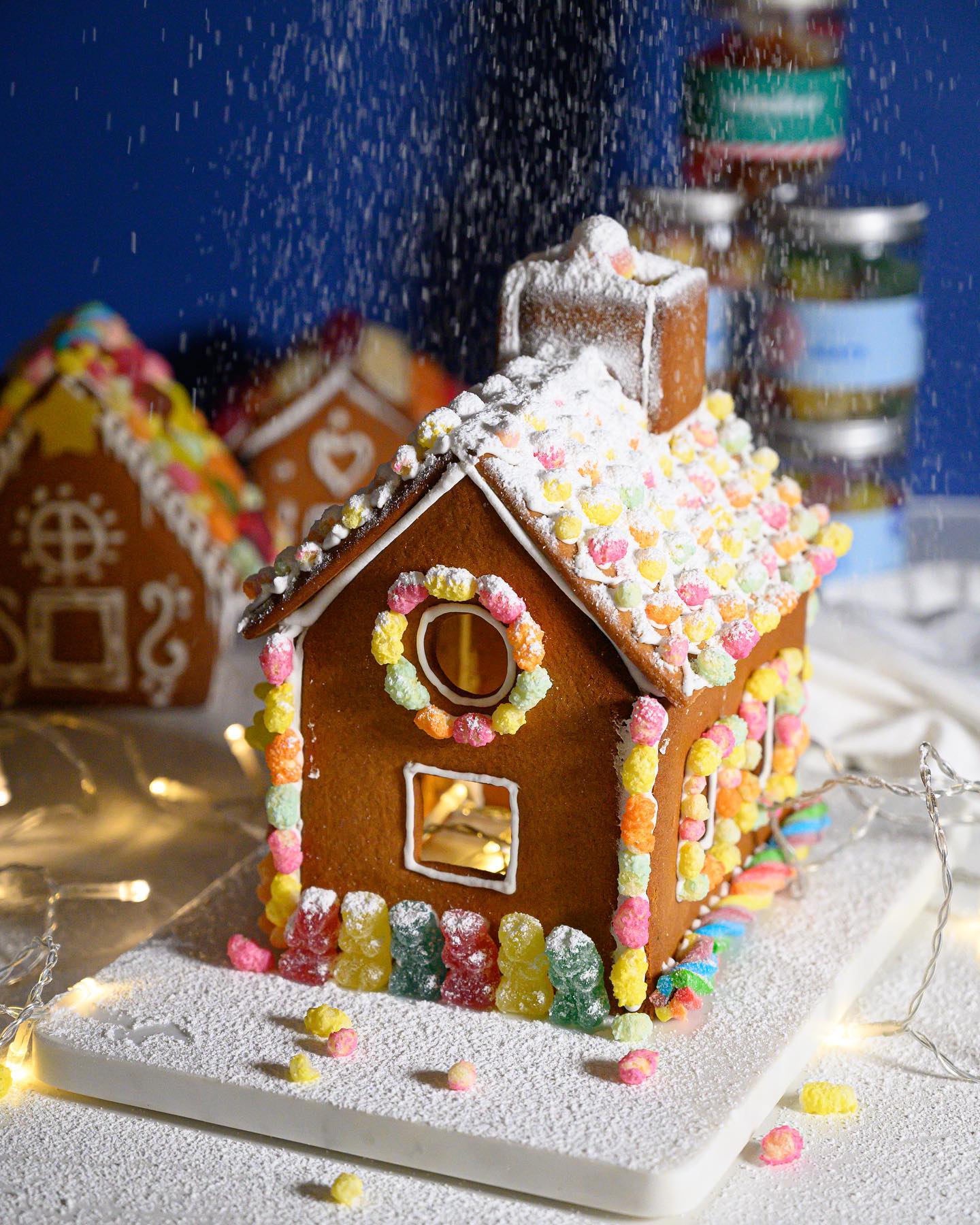 Vegan Christmas Gingerbread House