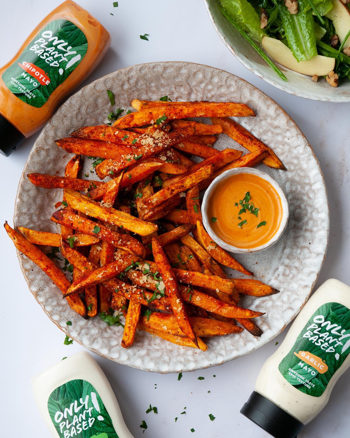 Baked Sweet Potato Chips with Spices