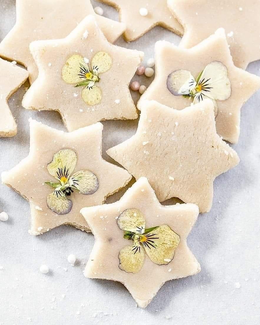 Vegan Flower Art Kaju Katli (Cashewnut Treats)