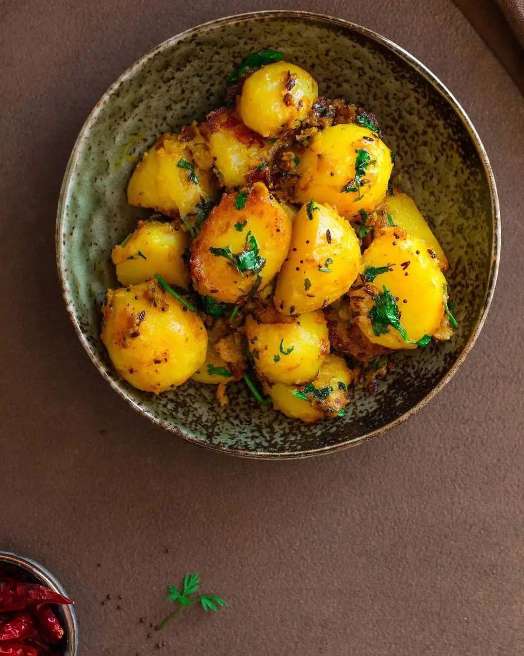 Indian Spiced Potatoes in 15 Minutes