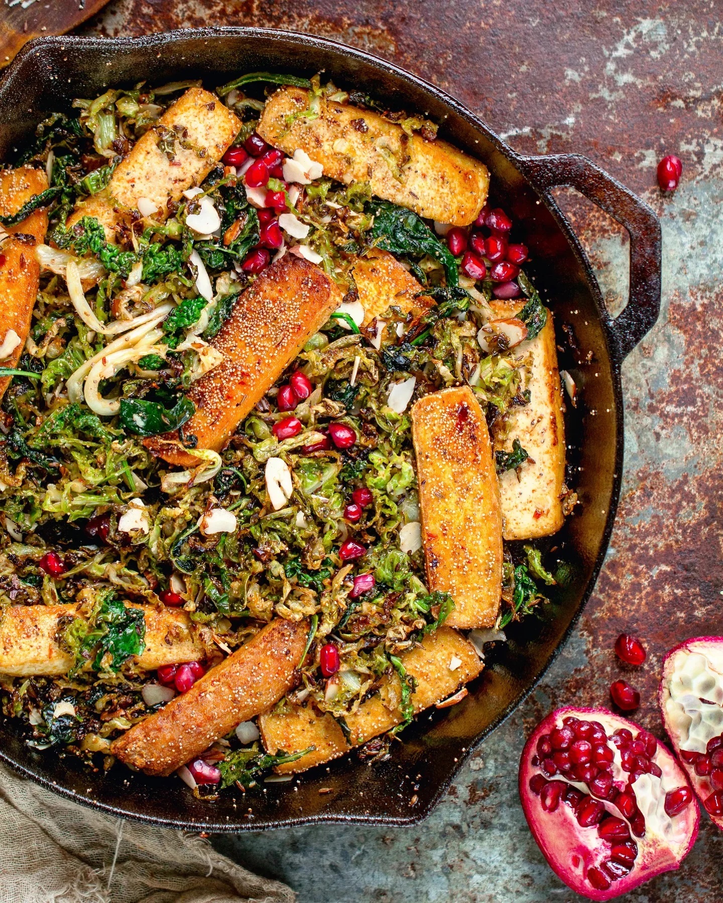 Poppyseed Tofu Stir Fry