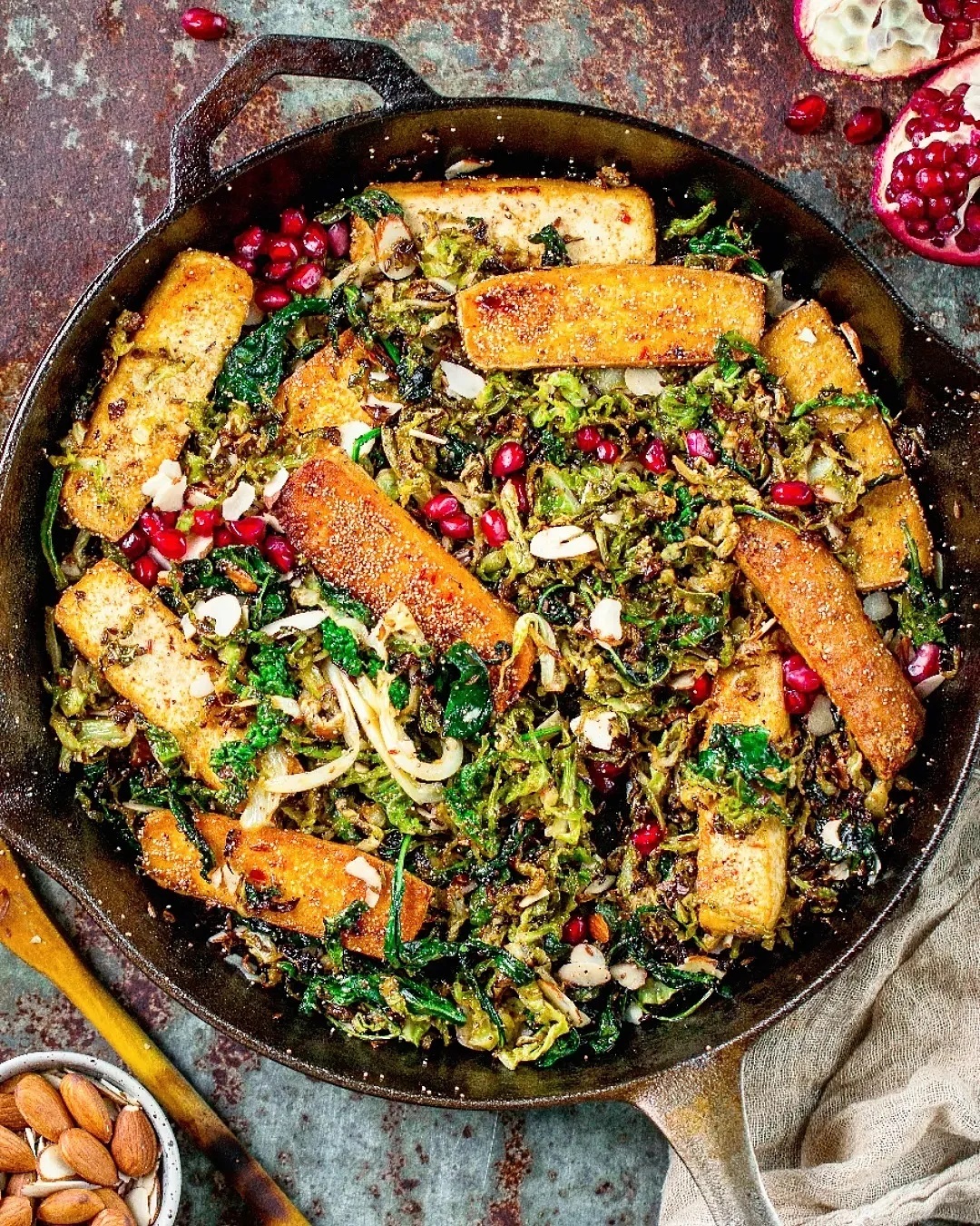 Poppyseed Tofu Stir Fry