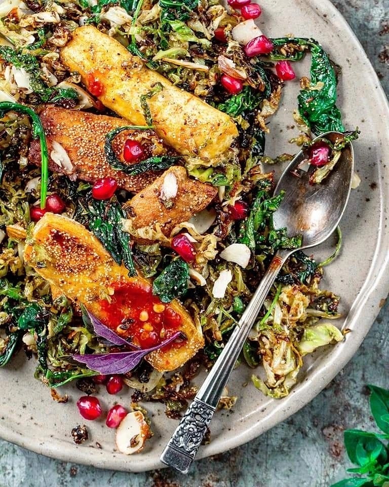 Poppyseed Tofu Stir Fry