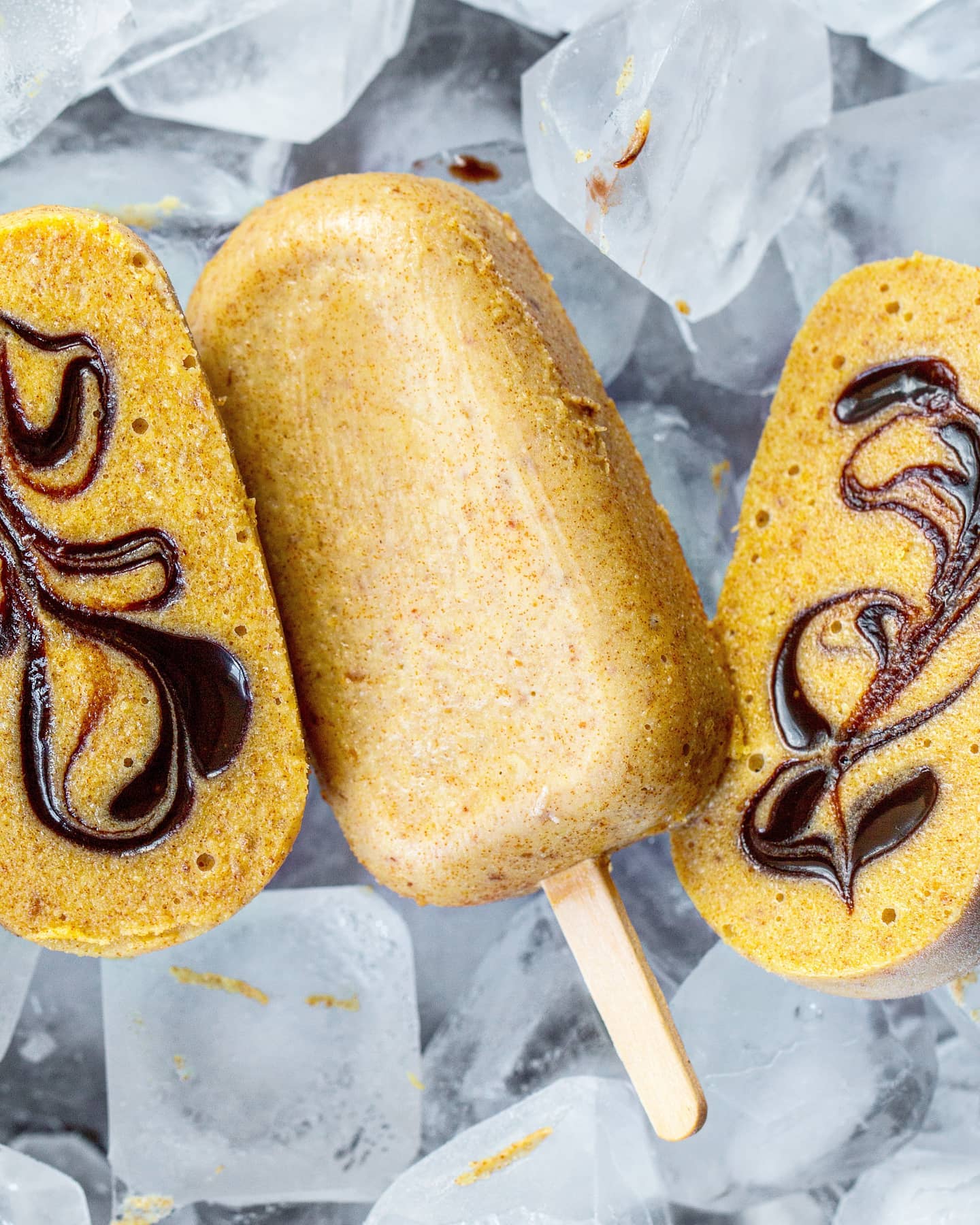 Peanut Butter Dates Popsicles