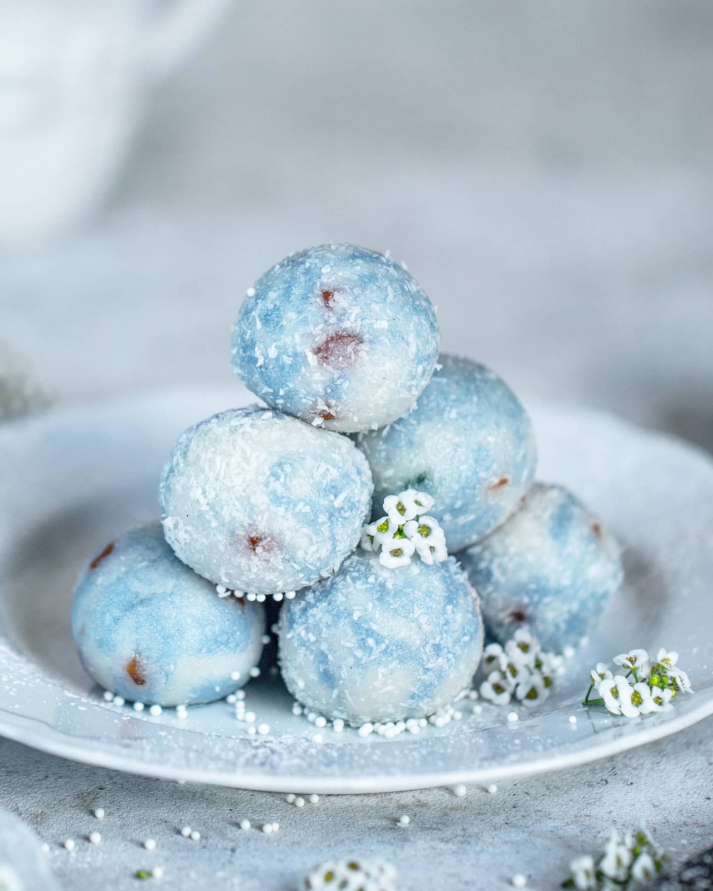 Colorful Coconut Ladoo Treats