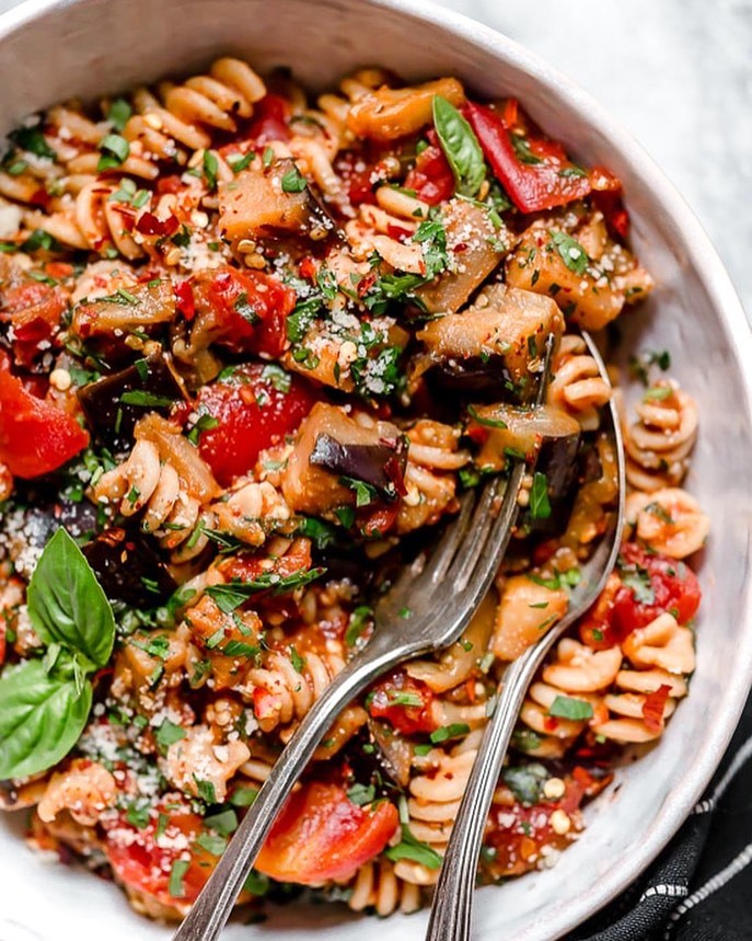 Homemade Aubergine Sauce for Pasta