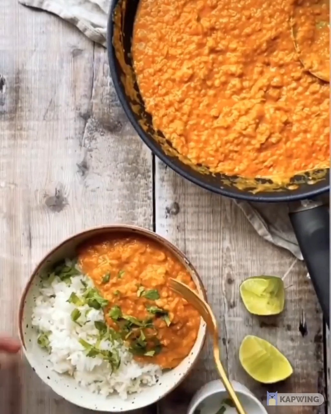 Easiest Coconut Lentil Curry Dahl