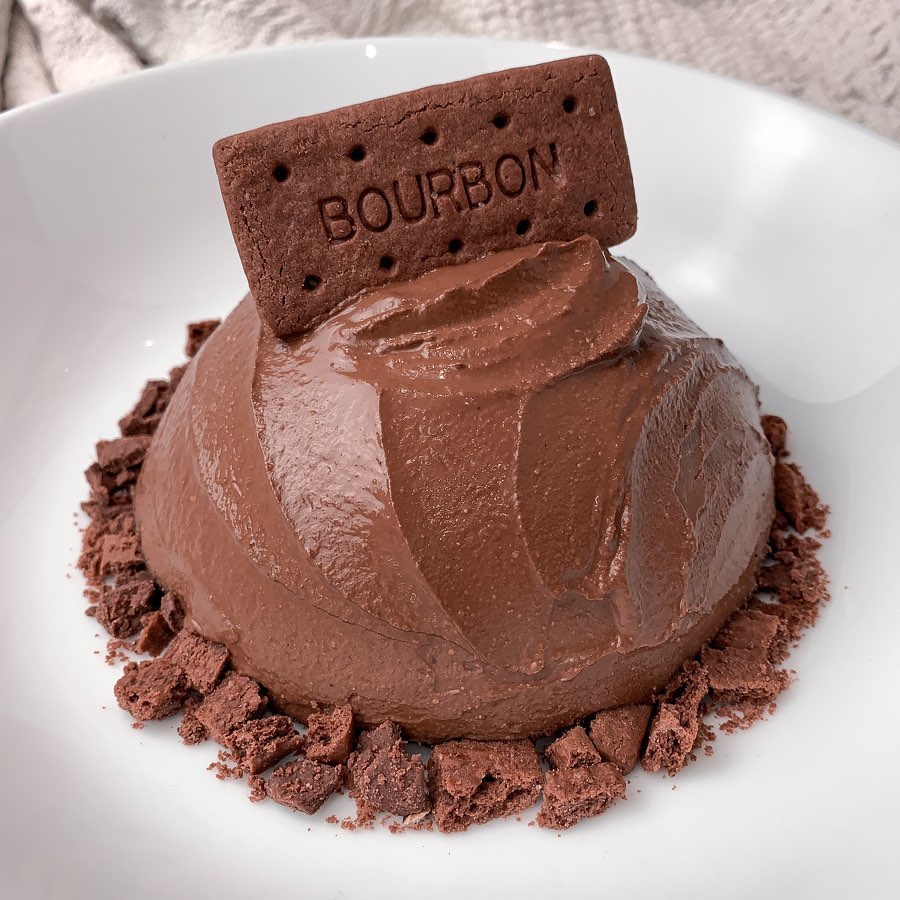 Chocolate Protein Bourbon Biscuit Oat Cake