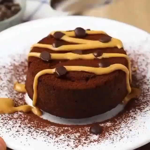 Salted Caramel Lava Cake