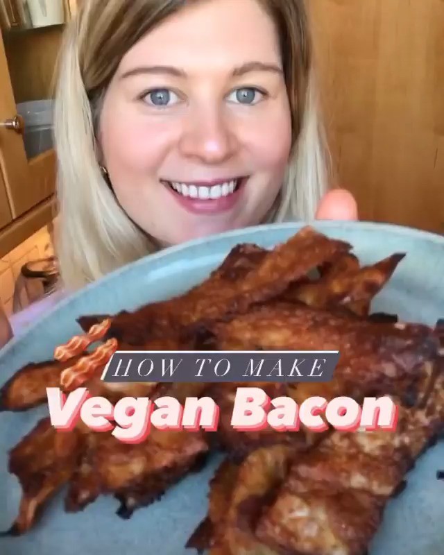 Vegan Rice Paper Bacon