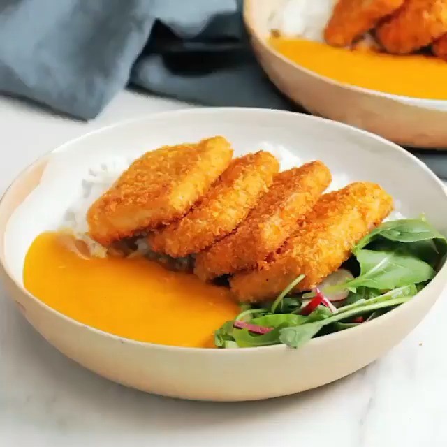 Vegan Tofu Katsu Curry