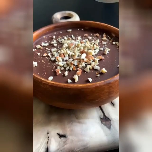 Healthier Vegan Ice Cream Magic Shell Bowl