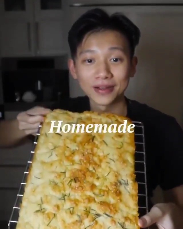 Homemade Vegan Focaccia Bread