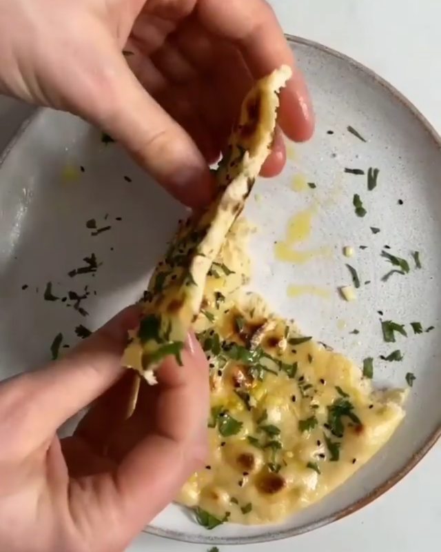 Homemade Vegan Naan Bread
