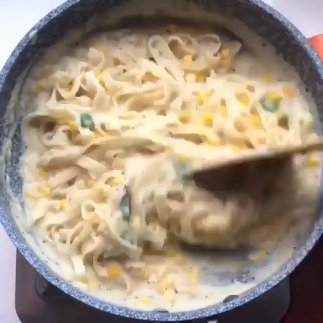 Vegan Lemon Basil Tagliatelle